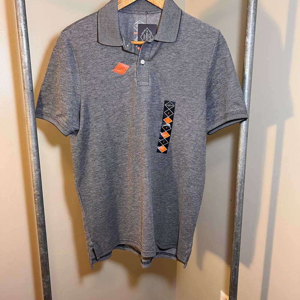 NWT Navy Blue St. John’s Bay Polo - Small